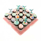 Mini Mermaid Cupcakes