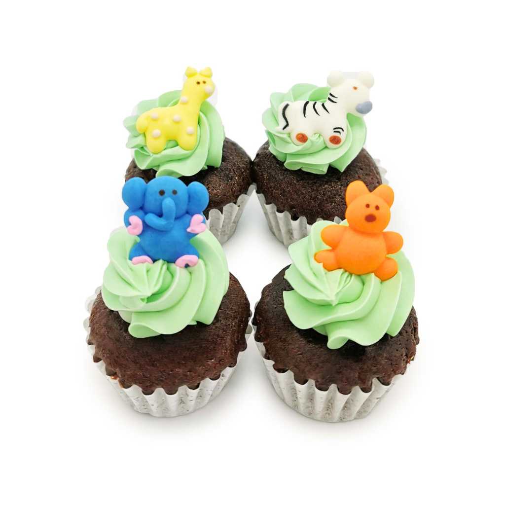 Mini Safari Cupcakes – Sweetest Moments Singapore