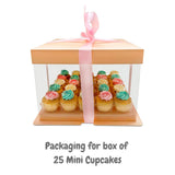 Mini Disney Tsum Tsum Mickey Mouse and Minnie Mouse Cupcakes