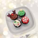 Mini Rudolph’s Christmas Treat Cupcakes