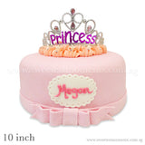 CKR25 Royal Princess Sweetest Moments Full Month Birthday Cake Fondant 10 inch