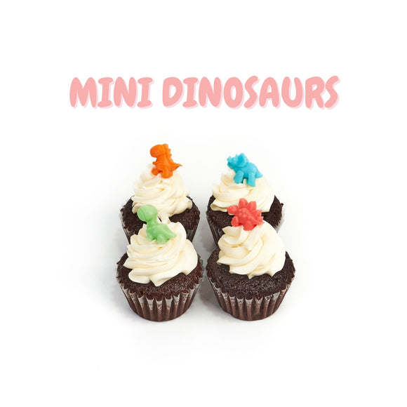 Mini Dinosaur Cupcakes