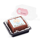 BTI02 Personalise Say It With Brownies (Individually-Packed) Sweetest Moments Thank You Edible Image Door Gifts Full Month