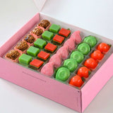 Traditional savoury kueh set full month celebration Singapore Sweetest Moments