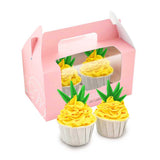 Auspicious Luck Pineapple Cupcakes