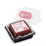 Sweetest Moments It's a Girl Individually Packed Brownie