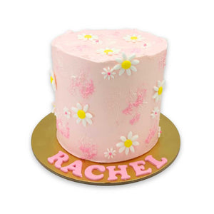 Blush Pink Florals Cake