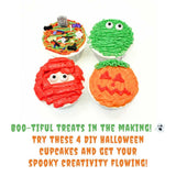 Monster Makeover DIY Halloween Cupcakes