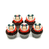 Sweetest Moments Disney Tsum Tsum Mickey Mouse and Minnie Mouse Mini Cupcakes