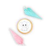 Magic Stencil Children’s Day Individual Cookie