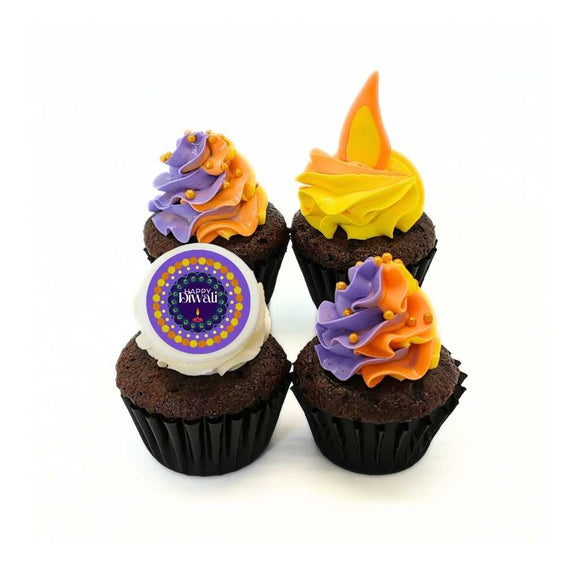 Festive of Lights Deepavali Mini Cupcakes