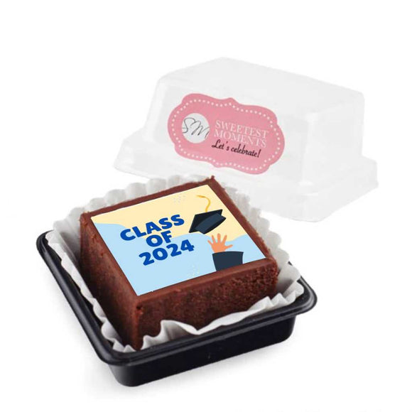 Sweetest Moments Graduation Day Individual Packed Brownie