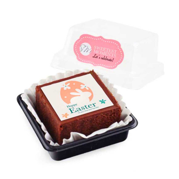 Sweetest Moments Happy Easter Individual Packed Brownie 2024