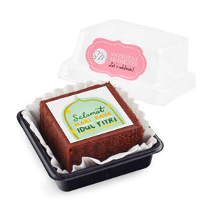 Hari Raya Individual Festive Brownie