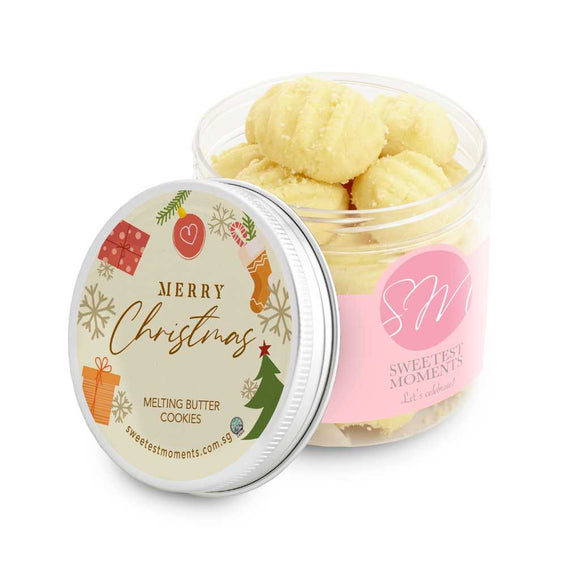 Holly Jolly Christmas Cookies (Single Tins)