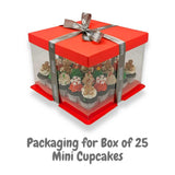 Holly Jolly Christmas Mini Cupcakes