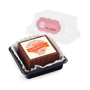 International Women’s Day Individual Brownie