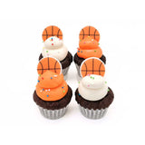 Sweetest moments, singapore, basketball mini cupcakes, baller, slam dunk, hoops, customised, pre-school celebrations, birthday cupcakes, halal-certified