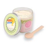 Pandan Gula Melaka Cake with Buttercream Frosting in a Tin for Teachers' Day celebrations by Sweetest Moments Singapore.