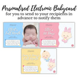 Sweetest Moments Personalised Electronic Babycard