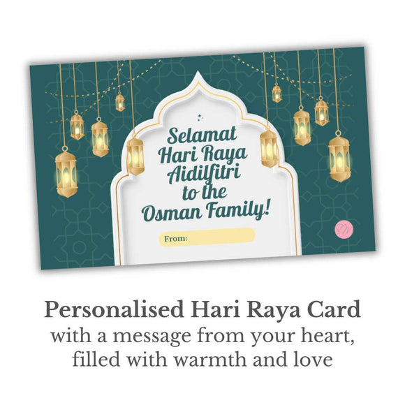 Personalised Hari Raya Card