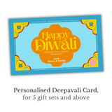 Golden Glow Deepavali Twin Pack Cookie Gift Set