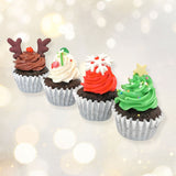 Mini Rudolph’s Christmas Treat Cupcakes
