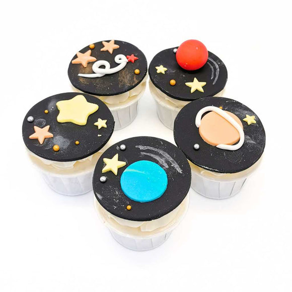 Space Themed Cupcakes