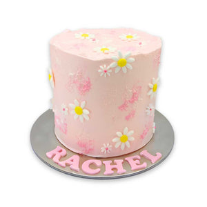 blush pink, flowers, birthday cake, tall cake, singapore, sweet, pink cake, birthday cake, first birthday, girl cake, celebration