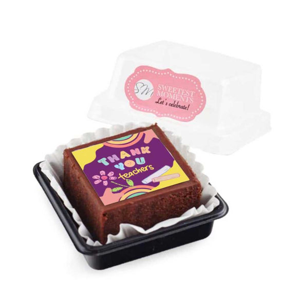 Teacher’s Day Individual Packed Brownie