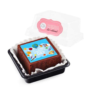 Sweetest Moments Teachers' Day Individual Packed Brownie