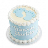 Halal-certified customised cakes by Sweetest Moments Singapore, freshly made and perfect for all occasions – from pre-school celebrations to full month, 100 days, 1st and kids’ birthdays, weddings, guo da li, corporate events, and anniversaries. Available in chocolate, vanilla, red velvet, and eggless cakes with buttercream or fondant frosting. Free delivery available. baby cake, baby girl, blue