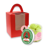 The Yuletide Cookie Tins Fragrant Pandan with Red Box