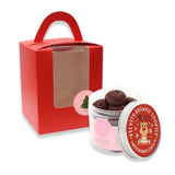 The Yuletide Cookie Tins Velvety Brownie with Red Box