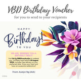 VBD Birthday Voucher with Doorstep Delivery