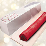 Cheery Christmas Red Velvet Nutella Logcake