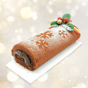Merry Moments Nutella Petite Log cake