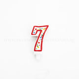 Numeric Candle Cake Topper 7