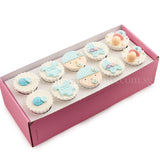 CF06 Jolly Beanie sweetest moments standard cupcake moist chocolate full month boy blue box of 10