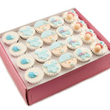 CF06 Jolly Beanie sweetest moments standard cupcake moist chocolate full month boy blue box of 20