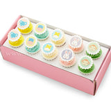 CF05 Baby Animals Sweetest Moments Full Month Standard Cupcake Buttercream Fondant Edible Image Personalised Box of 10
