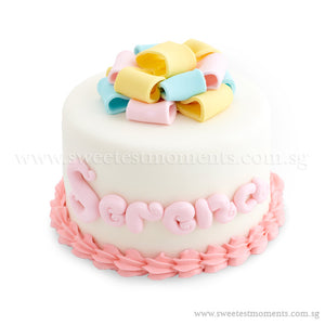 CKR15 Unwrap The Present Sweetest Moments Birthday Cake Fondant