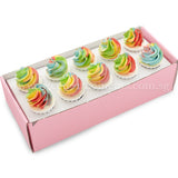 CKS10 Dreamy Ombre Sweetest Moments Birthday Standard Cupcake Buttercream Box of 10