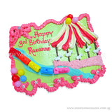 CMP03 Circus Sweetest Moments Birthday Pull Apart Mini Cupcake Buttercream