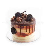 CRR08 Chocolate Paradise Sweetest Moments Birthday Cake Buttercream Chocolate 6 inch