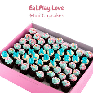 Mini Eat.Play.Love Cupcakes