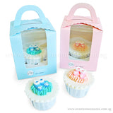 CFI03 Booties Sweetest Moments Full Month Standard Cupcake Individually-Packed Door Gifts