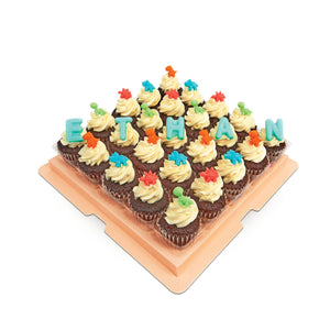 Mini Dinosaur Cupcakes