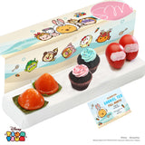 Sweetest Moments PP09 Relish De Petit Full Month Package Tsum Tsum Bunny with Tsum Tsum Boy Card - Ang Ku Kuehs, Mini Cupcakes, Goodluck Red Eggs
