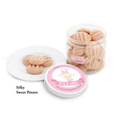 KT Premium Celebration Cookies Sweetest Moments Full Month Birthday Door Gifts silky sweet potato Baby Girl Pink